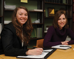 Sherri Mason and Emily Van Dette